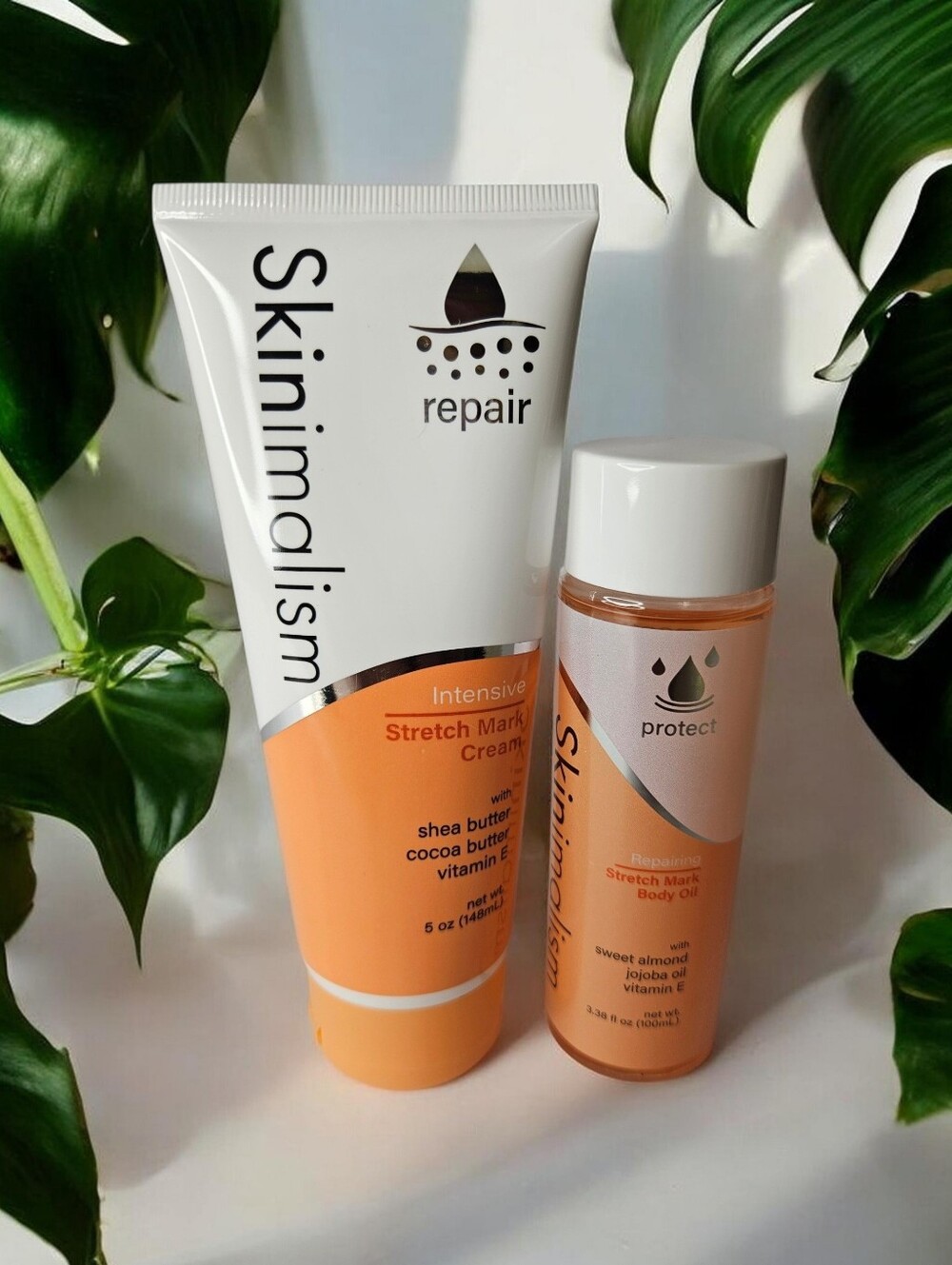 🦋SKINIMALISM MATERINTY CARE STRETCH MARK SKINCARE SET 2 PC